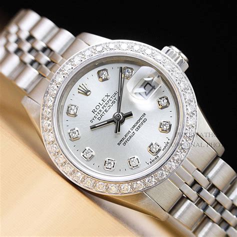 rolex frauen silber|bob's watches rolex silver.